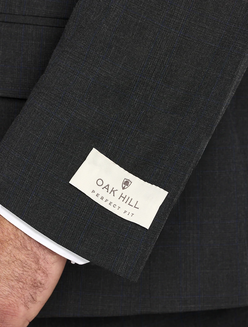 Jacket Relaxer Windowpane Suit