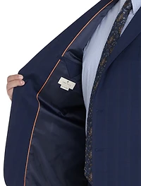 Jacket-Relaxer Windowpane Suit Jacket