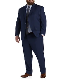 Jacket-Relaxer Windowpane Suit Jacket