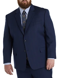 Jacket-Relaxer Windowpane Suit Jacket