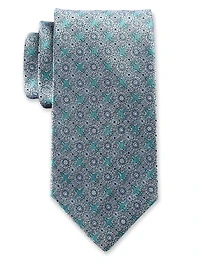 Medallion Silk Tie
