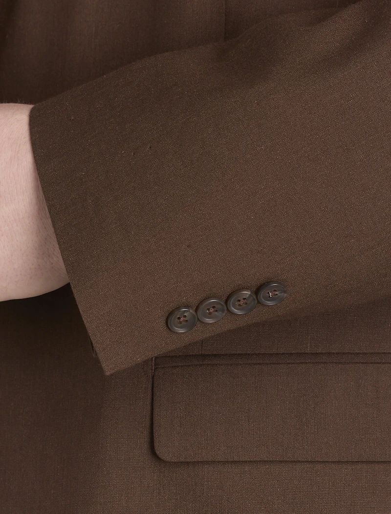 Linen Blend Suit Jacket