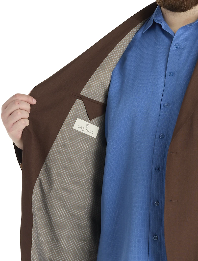 Linen Blend Suit Jacket