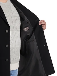 Wool-Blend Overcoat