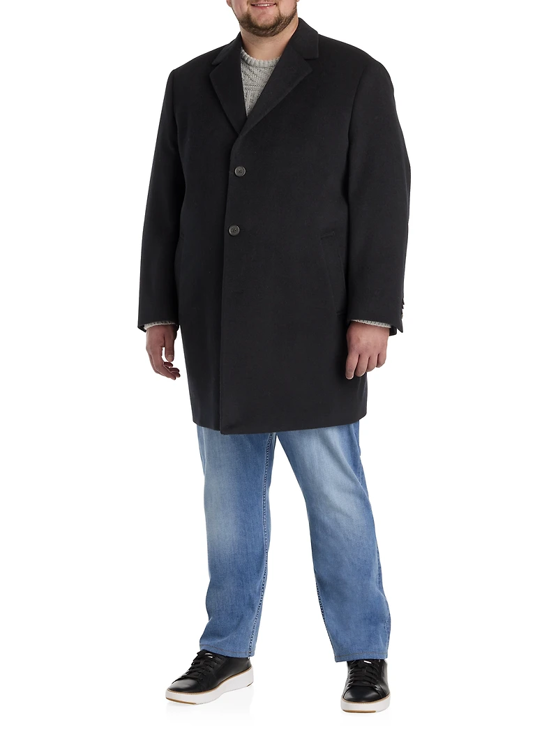 Wool-Blend Overcoat