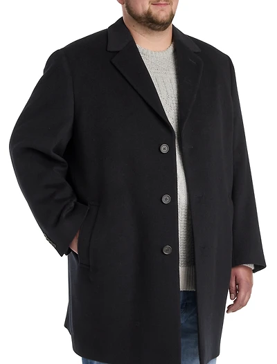 Wool-Blend Overcoat