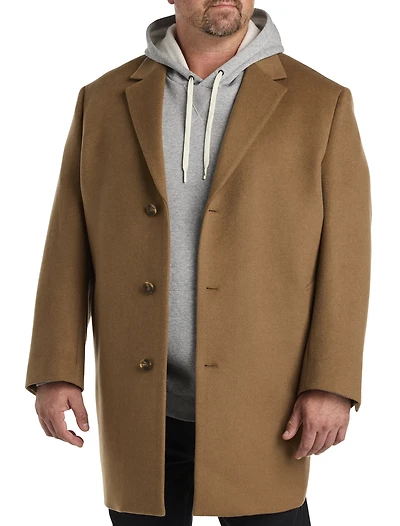 Wool-Blend Overcoat