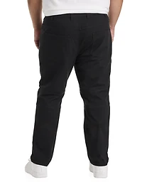 Black Moto Tapered-Fit Jeans