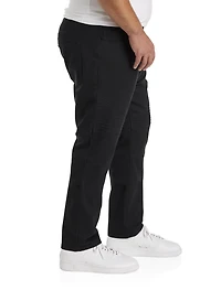 Black Moto Tapered-Fit Jeans