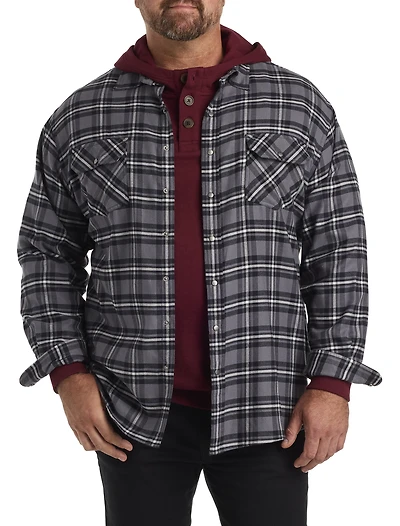 Plaid Flannel Sport Shirt