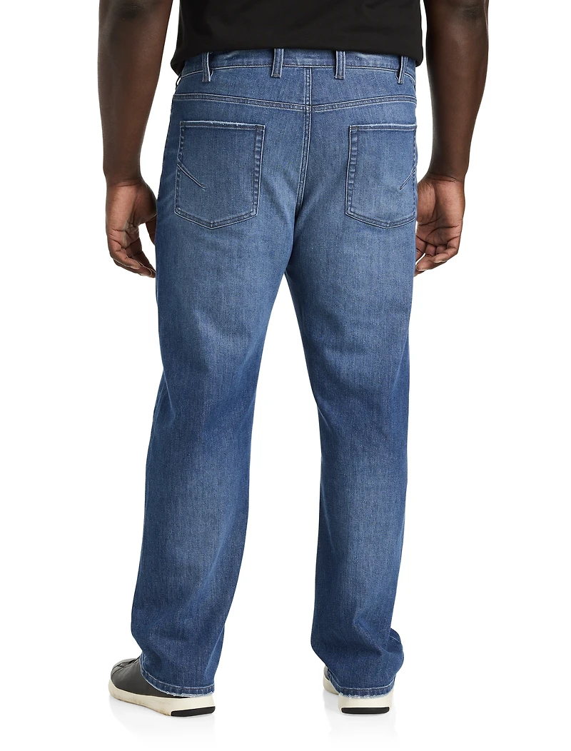 Relaxed-Fit Stretch Jeans