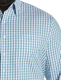 Textured Check Dress Shirt