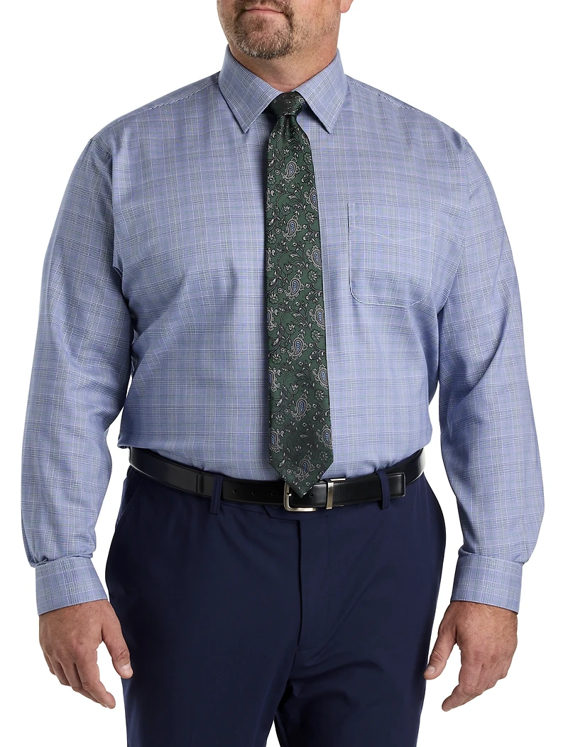 Glen Plaid Dress Shirt