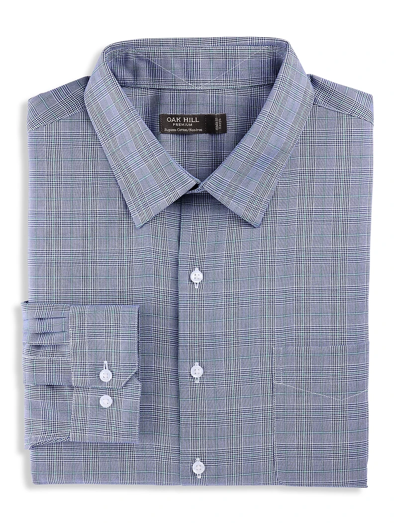 Glen Plaid Dress Shirt
