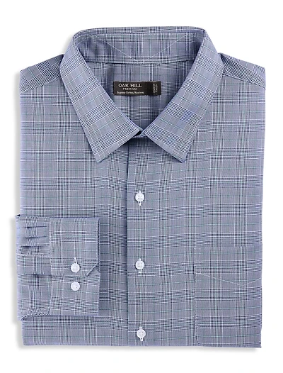 Glen Plaid Dress Shirt