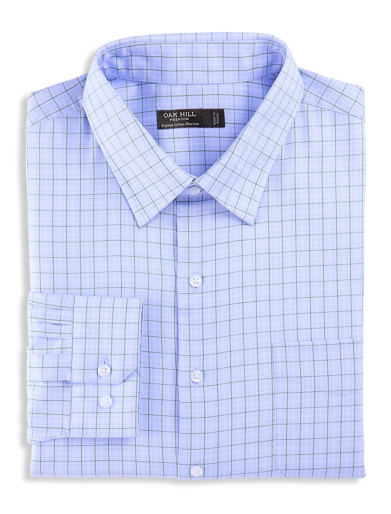 Non-Iron Plaid Dress Shirt