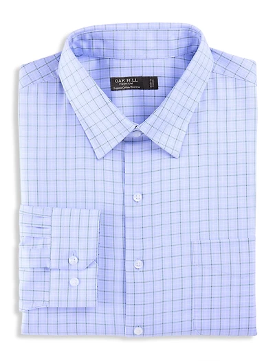 Non-Iron Plaid Dress Shirt