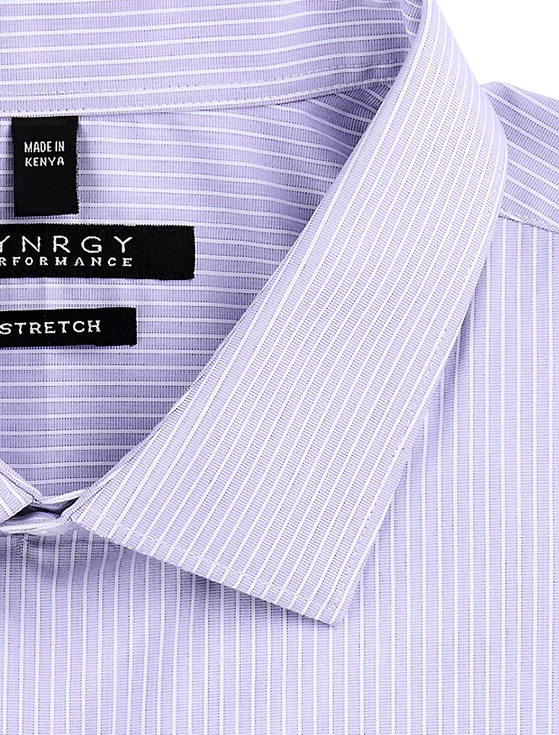 Performance Striped Dress Shirt