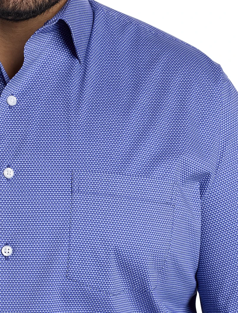 Micro Patterned Dress Shirt