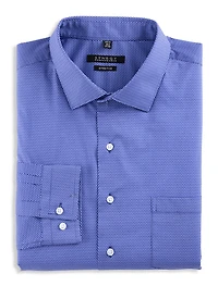 Micro Patterned Dress Shirt