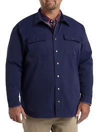 Flannel-Lined Shirt Jacket