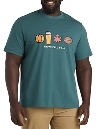 Happy Fall Y'all Graphic Tee