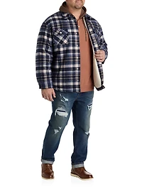 Lined Flannel Shirt Jacket