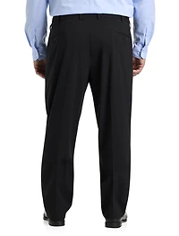 Perfect Fit Waist-Relaxer Pleated Suit Pants