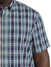 Easy-Care Plaid Sport Shirt