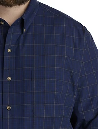 Easy-Care Medium Plaid Sport Shirt