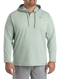 French Terry Performance Henley Hoodie