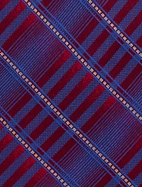Plaid Ombré Tie