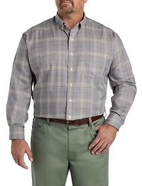Large Plaid Sport Shirt