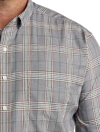 Large Plaid Sport Shirt