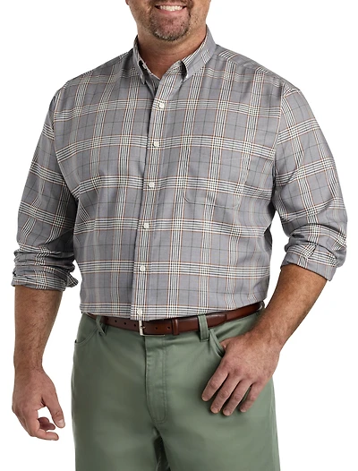 Large Plaid Sport Shirt
