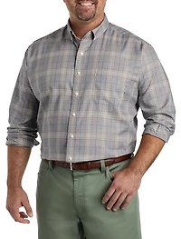 Large Plaid Sport Shirt