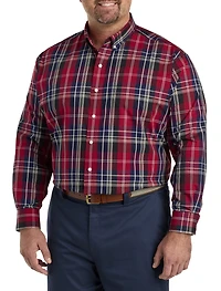 Large Plaid Sport Shirt
