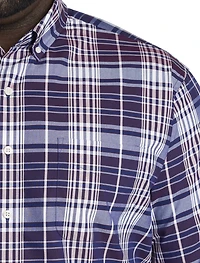 Large Plaid Sport Shirt