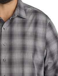Large Plaid Sport Shirt