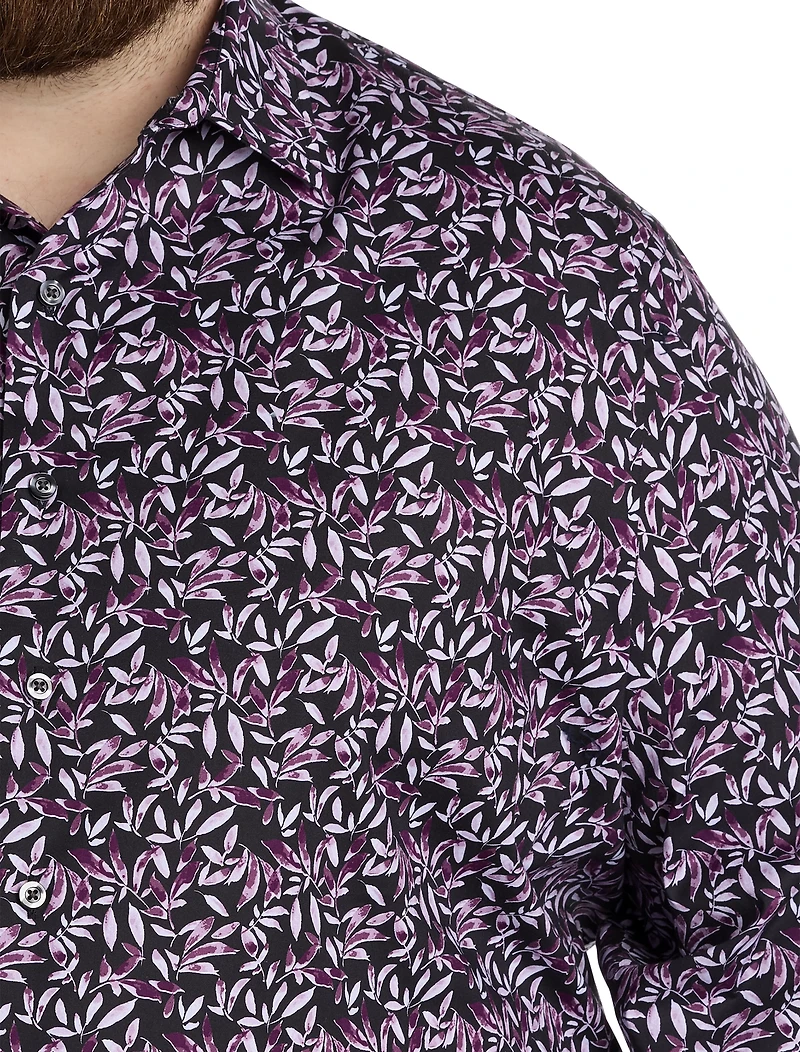 Floral Print Sport Shirt