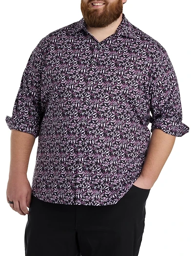 Floral Print Sport Shirt