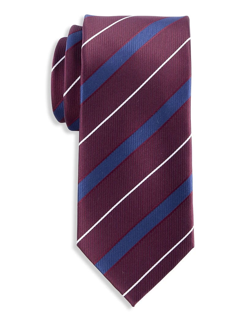 Textured Stripe Tie