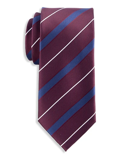 Textured Stripe Tie