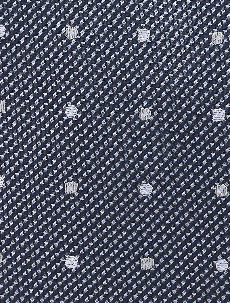 Textured Dot Silk Tie