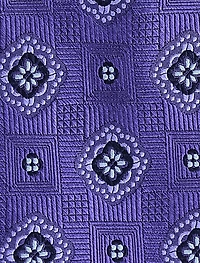 Winter Medallion Silk Tie