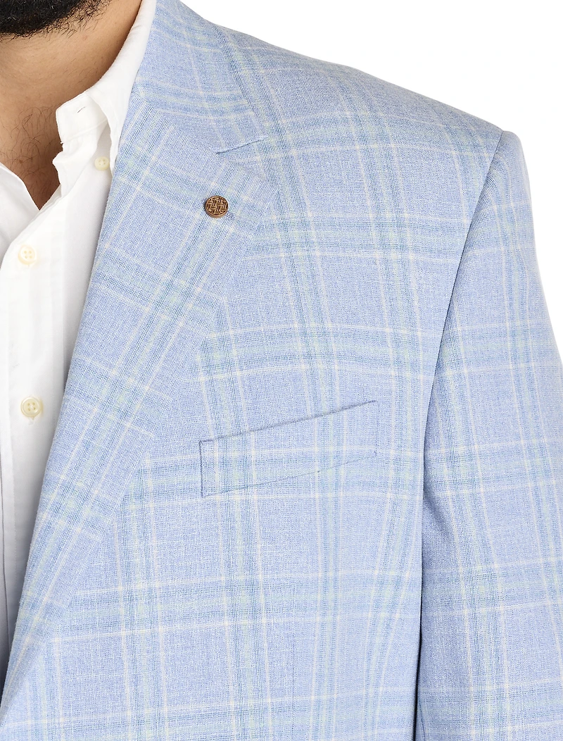 Windowpane Sport Coat - Executive Cut