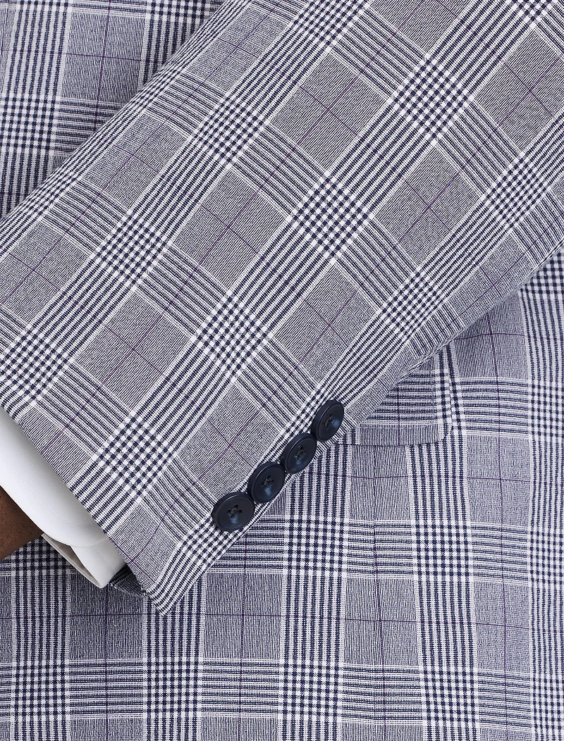 Seersucker Plaid Sport Coat