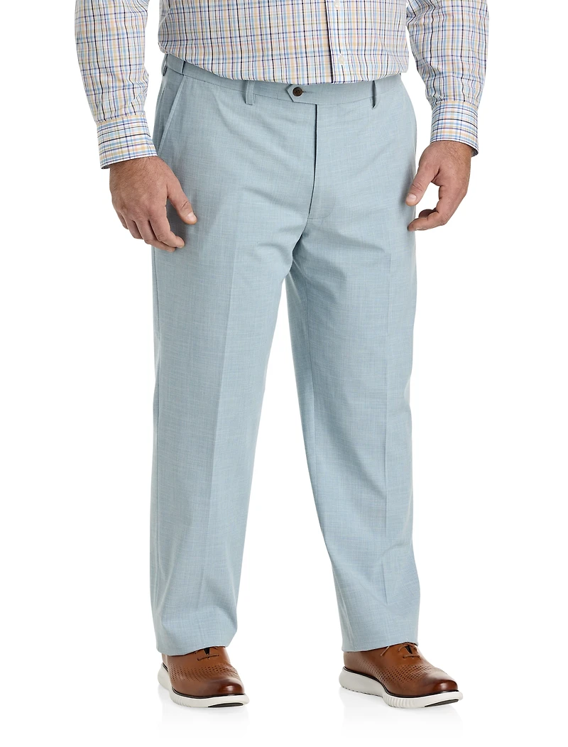Cross Hatch Suit Pants
