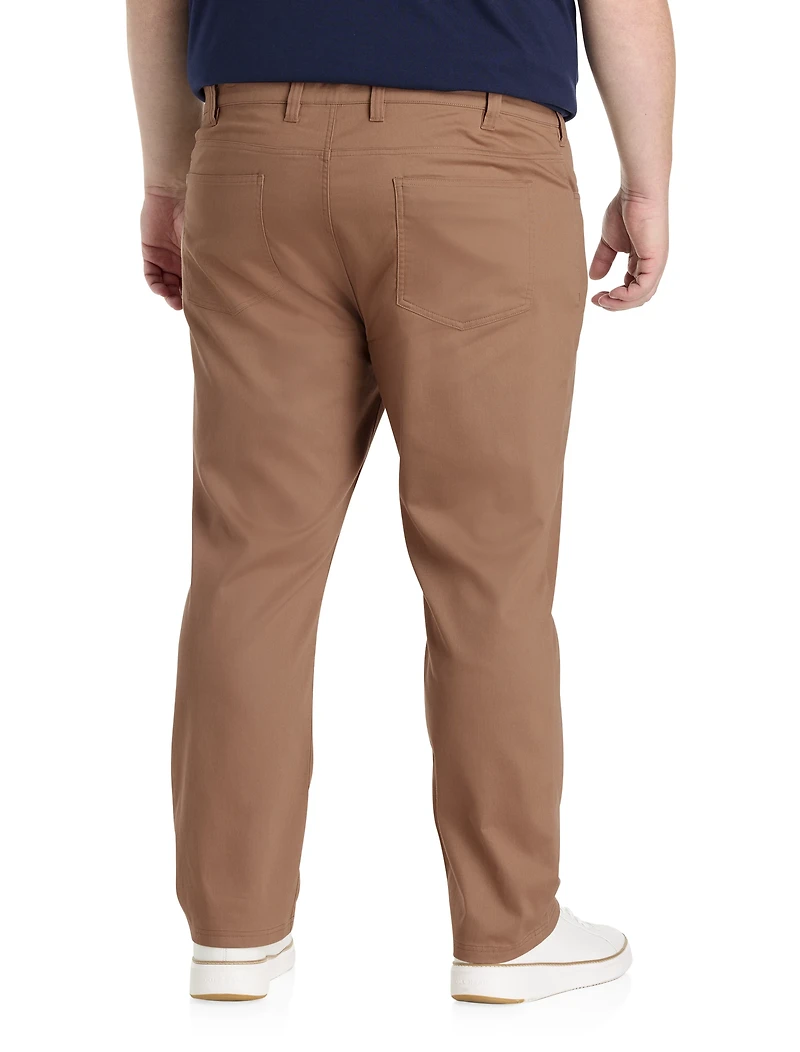 Straight Fit 5-Pocket Tech Pants