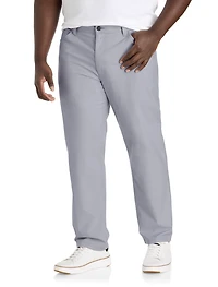 Straight-Fit 5-Pocket Chambray Pants